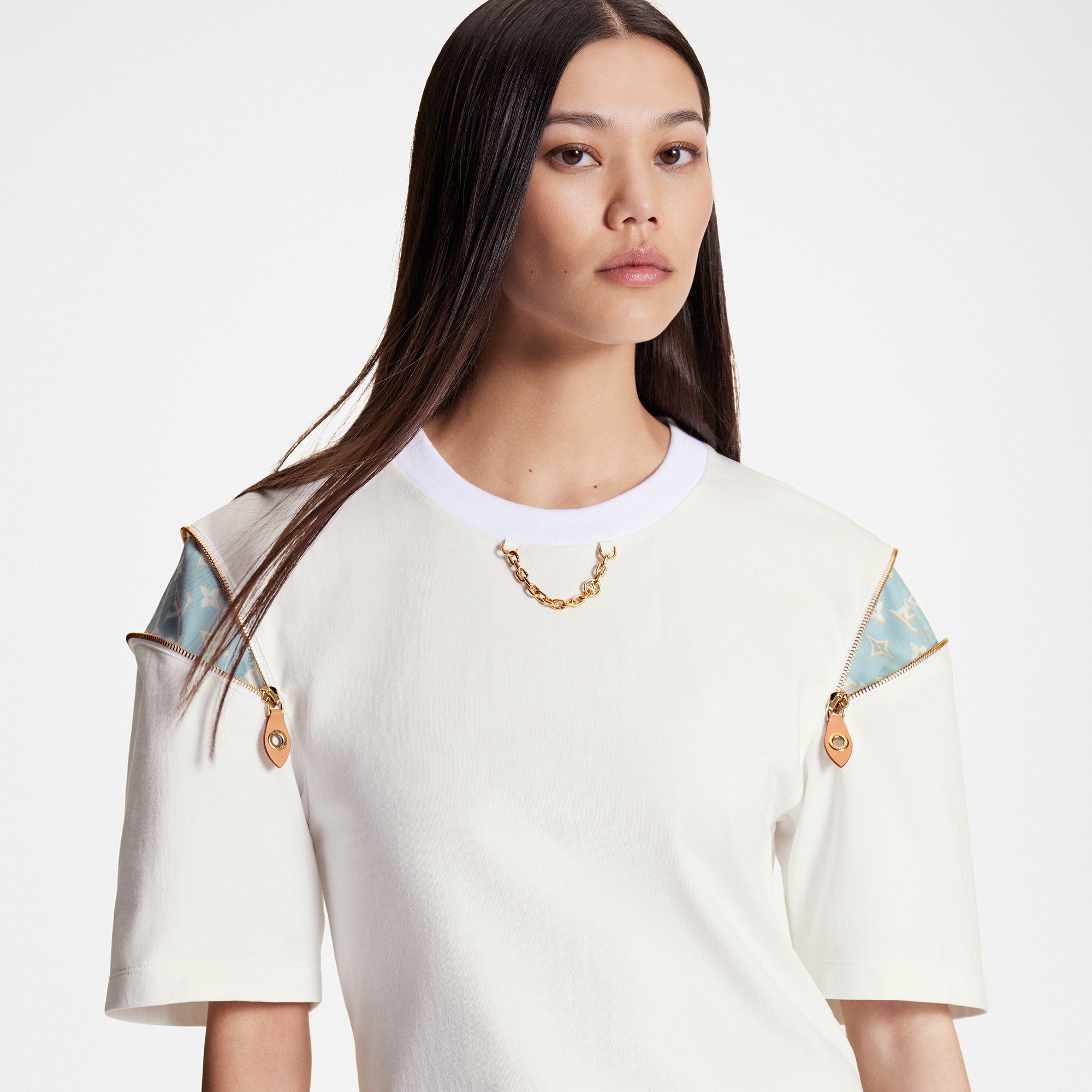 LOUIS VUITTON ルイヴィトン ジッパースリーブ Tシャツ